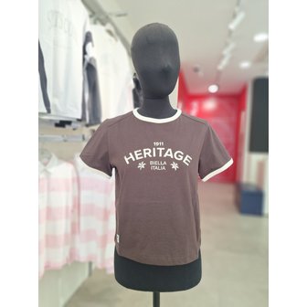 휠라 [여주점] FS2RSH2152F BRN 여성 헤리티지 그래픽 링거티