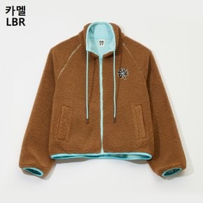 여성 쉐르파 자켓 COLOR BLOCK FLEECE JACKET (RF41JK067)
