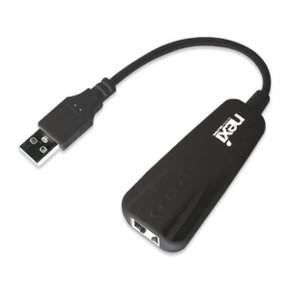 NEX USB2.0 유선랜카드 USB 블랙 NX300