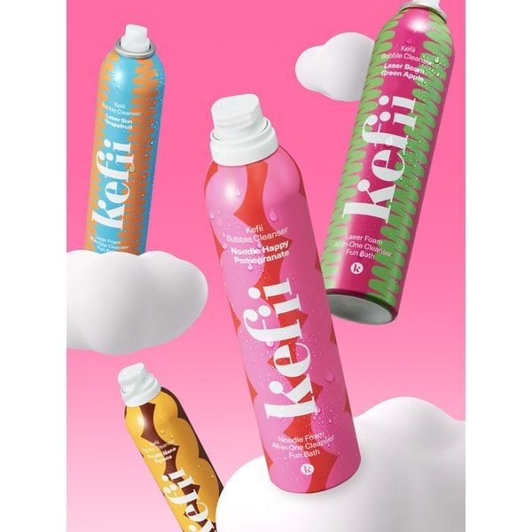 버블클렌저 300ml 2종 누들&레이저 거품놀이 목욕놀이