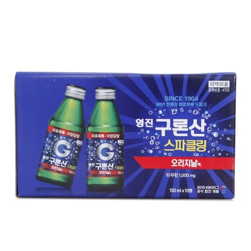 [영진]구론산 스파클링 오리지날액 1,500ml(150ml*10)