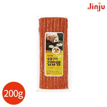  진주햄 숯불구이 김밥햄 200g x 3개