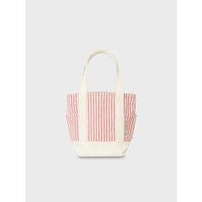 공용 Stripe Canvas Tote Bag WHBGG2442A