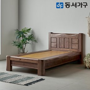 M77 고급 키퍼 통원목 짜맞춤 편백나무 황토 싱글 S 흙침대 DF644326