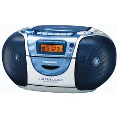 Panasonic RX-DX1-A CD 라디오 카세트 (블루)