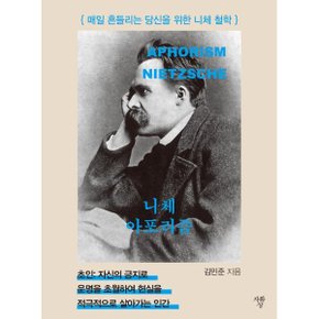 니체 아포리즘 : 매일 흔들리는 당신을 위한 니체 철학