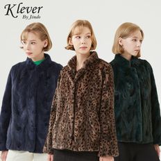 [정상가: 990000원] 진도 Klever 데일리 스크랩 유색 밍크자켓 (K5W2MJ04_)..