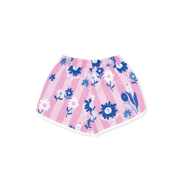 꽃 수영복 바지 (핑크)