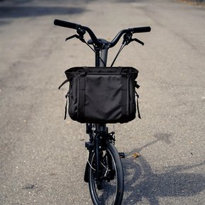 우탄크래프트 브롬톤백 Pioneer Mini Basket, Canvas, Black