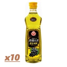 오뚜기 포도씨유 900ml x 10개