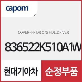 앞문 외캐치 캡(외부 도어캐치 핸들커버),운전석 (836522K510A1W) 쏘울