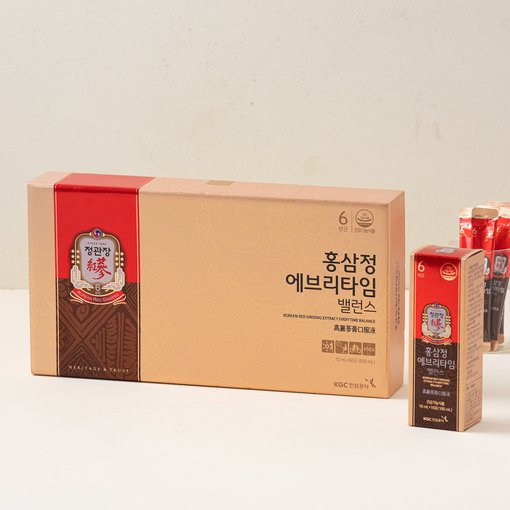 정관장 홍삼정 에브리타임 밸런스10ml X 60포