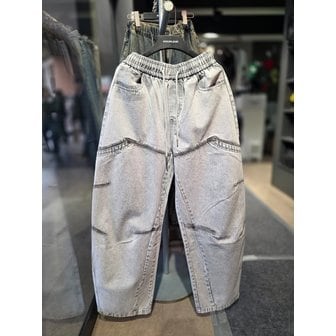 더블제이디 [시흥점] 26 라인워싱데님 와이드팬츠 (남여공용) /JHZZ80108GY