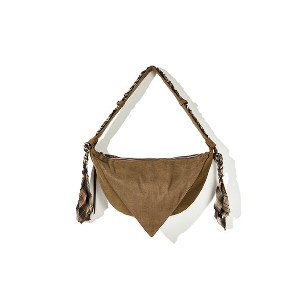 RUSTIC STRAP BANDANA HOBO BAG_BR