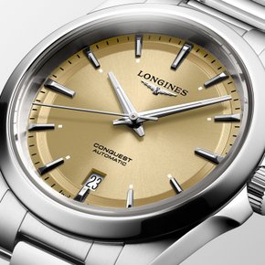 콘퀘스트 샴페인 다이얼 38MM L3.720.4.62.6