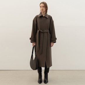 카르멘 Carmen Coat Dark-natural