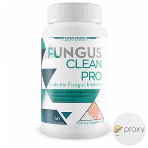 [해외직구]펑기스 토네일 펑거스 클린 프로바이오틱 400억 60캡슐/ Fungis Toenail Fungus Clean Probiotic