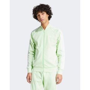 4884442 Adidas Originals Superstar tracksuit top in light green 96311608