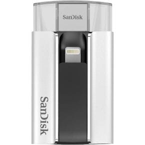 샌디스크 512 SanDisk iXpand 32GB 플래시 드라이브 iPhone iPad 데이터 전송 백업에 적합 SDIX