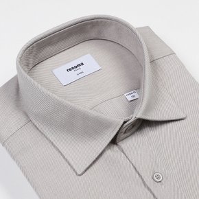 (일반핏)따뜻하고 구김없는 멜란사 기모 솔리드 일반핏 긴소매셔츠(RNWSG0-002)