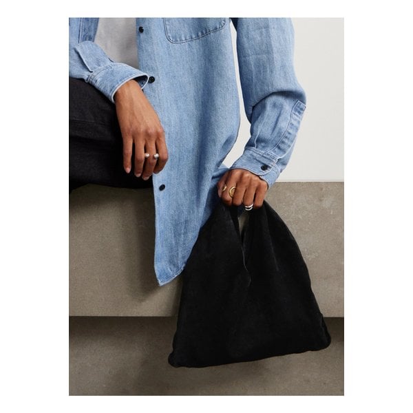 바인들 스몰 스웨이드 숄더백 1647597359753801