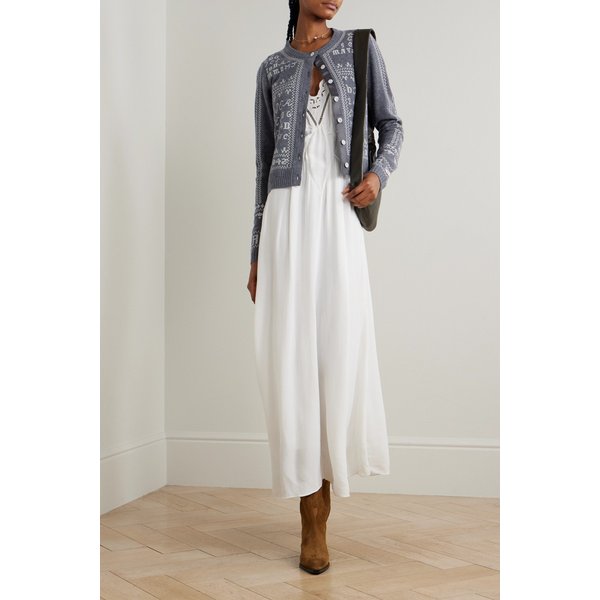 키트 자수 울 가디건 46376663162969445