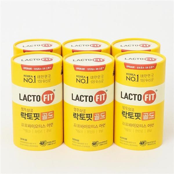 [웰빙창고] 종근당건강 락토핏 골드 50포 6개 (S42828703)