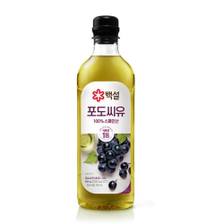 CJ제일제당 [2개 이상 구매 시 50% 할인]백설 포도씨유 900ml
