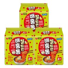 농심 배홍동 칼빔면 128g 12개