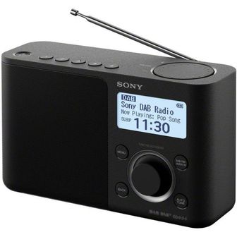소니 영국 소니 라디오 Sony XDRS61D Portable 디지털 Radio 블랙 1747211