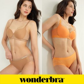 [Wonderbra] 원더브라 풀커버리지 플러스 브라팬티 4종세트 WBW3M2225_T