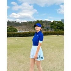 [인플루언서착장]지혜Pick! 듀빅 시그니처 빅 로고 신상 플레어 큐롯 스커트로 봄 라운딩!