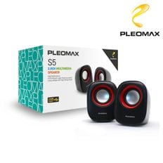 2채널 스테레오 USB 스피커 PLEOMAX 플레오맥스 S5