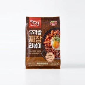 떡볶이의신 짜짱 라볶이 482gx3