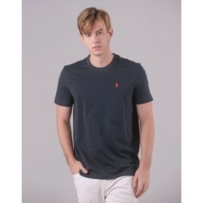 [U.S. POLO ASSN.] 24SS 딥그린 코튼100 반팔 라운드 티셔츠 남성