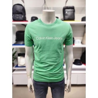 Calvin Klein Jeans [파주점] [캘빈클라인진]CK진남성 기본 로고 슬림핏 반팔 티셔츠(J320931-L1C)
