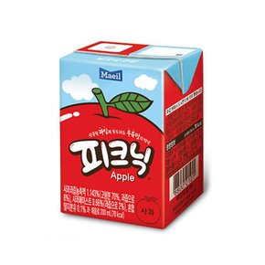 매일 피크닉 200ml 24팩 사과 청포도 음료