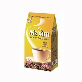 탕비실 맥심 모카 마일드 커피 500 G 12EA 손님대접 1BOX