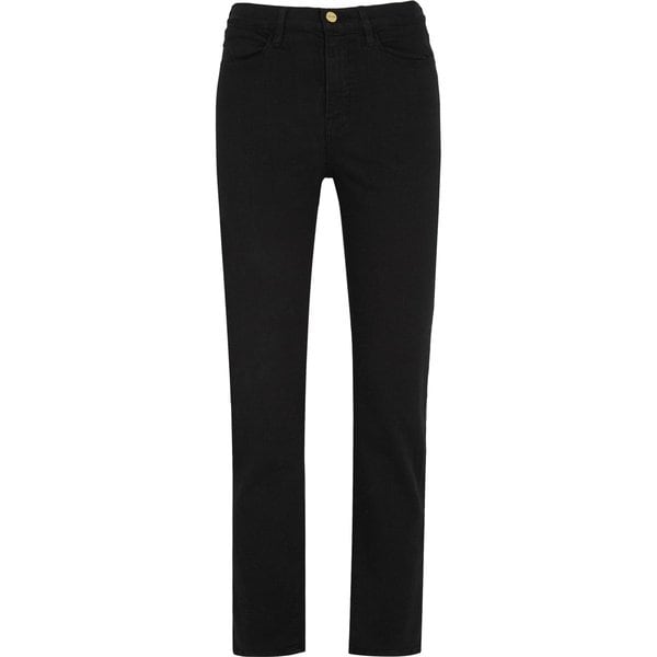 Le High Straight-leg Jeans 블랙 11452292645286210