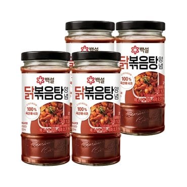  백설 닭볶음탕양념 290g x4개