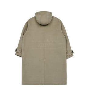 HOODIE WOOL LONG COAT BEIGE 후드 울 롱 코트 베이지