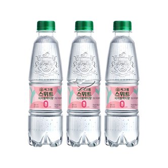  씨그램 스위트 피치블랙티 350ml/ 10개