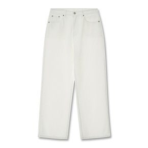 MICHIKO TWILL JEANS IVORY_UNISEX