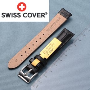 [정품] 스위스커버 SWISS COVER 16mm 소가죽 시계밴드 SC-1601 시계줄