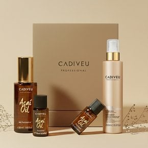 [기프트박스] 큐티클 헤어케어set / 아사이오일50ml+블론드락 200ml+아사이10ml*2