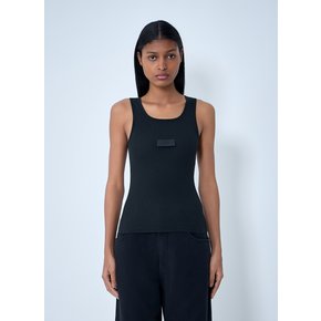 Logo Motif Tank Top_012blk