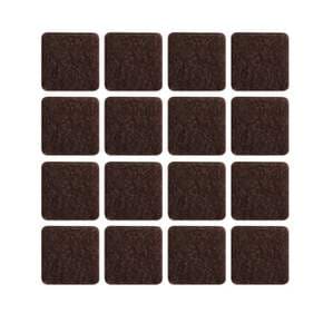 아트사인)소음방지펠트(사각/소/브라운/20x20mm/32개