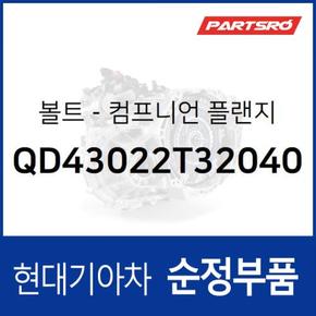 볼트-컴프니언 플랜지 (QD43022T32040)  쏠라티, 쏠라티 특장