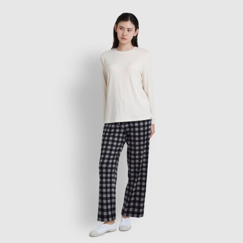 JAJU 여 피치스킨 라운지 세트 (BEIGE/ IVORY)