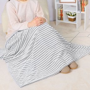 극세사 무릎담요 차박 캠핑_120cmx110cm_그레이